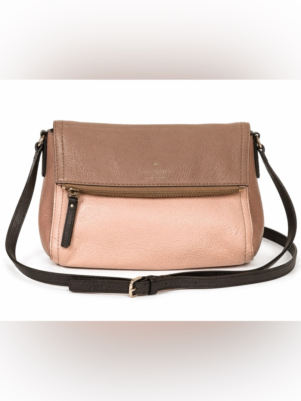 Kate Spade New York Carson Cobble Hill Colorblock Leather Crossbody Bag